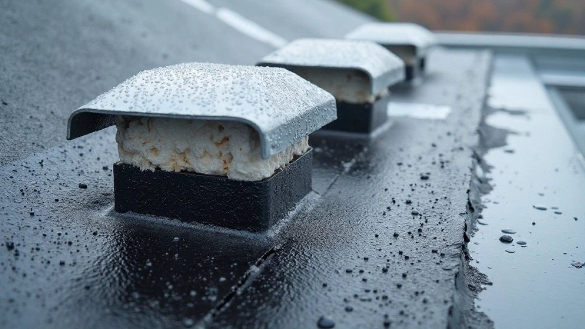 konserwacja dachów z papy w systemie zimny dach