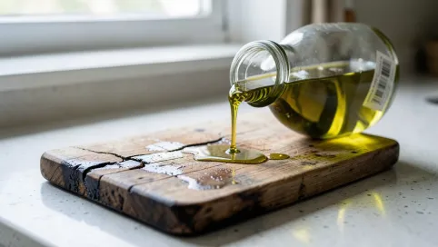 czy można olejować drewno olejem jadalnym