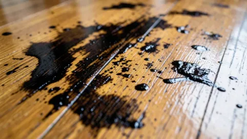 Jak usunąć plamy z podłogi olejowanej