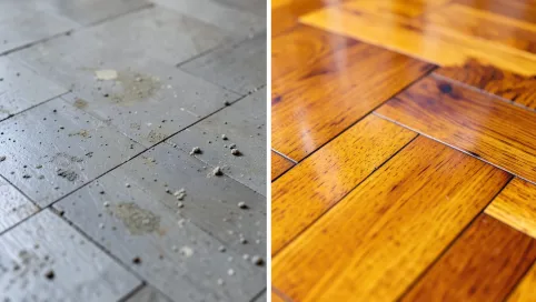 konserwacja parkietu olejowanego