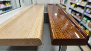 parapet drewniany olejowany czy lakierowany