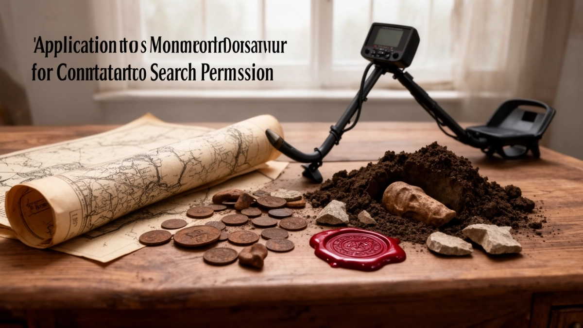 Wniosek do Konserwatora zabytków o pozwolenie na poszukiwanie